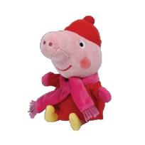 Opakowanie Beanie Babies Lic PEPPA PIG - peppa zima średnia