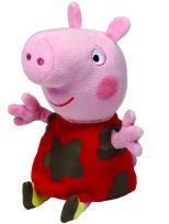 Okładka książki Beanie Babies Peppa Pig - Muddy średnia