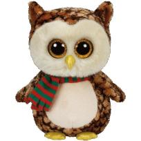 Opakowanie Beanie Boos WISE - sowa z szalikiem średnia