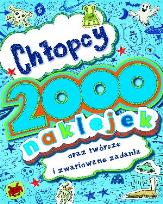 Okładka książki Chłopcy. 2000 naklejek