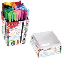 Opakowanie Cienkopis Graph Peps mix kolorów dsp (60szt) MAPED