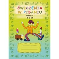 Okładka książki Ćwiczenia w pisaniu Zeszyt 2. 5-6 lat