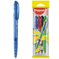 Opakowanie Długopis automatyczny Ice Clic 4 kolory MAPED