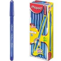 Opakowanie Długopis Ice Fine niebieski (12szt) MAPED