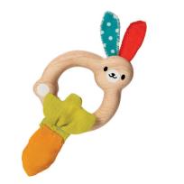 Opakowanie Drewniana grzechotka królik