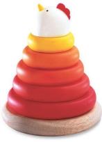 Opakowanie Drewniana rozkładana kurka