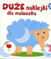 Okładka książki Duże naklejki dla maluszka - owieczka 2+