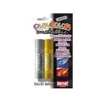 Opakowanie Farby w sztyfcie Metallic srebrny i złoty PLAYCOLO