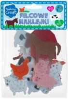 Opakowanie Filcowe naklejki farma (18 szt)