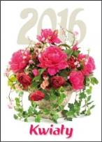 Okładka książki KAL.KWIATY 2016