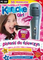Okładka książki Karaoke Girl Piosenki Dla Dziewczyn nowa edycja z mikrofonem (PC-DVD)