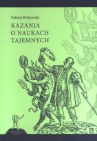Okładka książki Kazania o naukach tajemnych