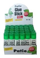 Opakowanie Klej w sztyfcie Crystal Gel 8g display 30 sztuk