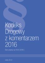 Okładka książki Kodeks Drogowy z komentarzem 2016