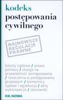 Okładka książki Kodeks postępowania cywilnego