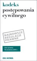 Okładka książki Kodeks postępowania cywilnego