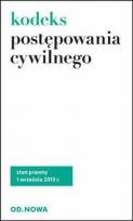Okładka książki Kodeks postępowania cywilnego
