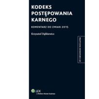 Okładka książki Kodeks postępowania karnego. Komentarz do zmian