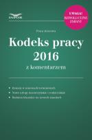 Opakowanie Kodeks pracy 2016 z komentarzem