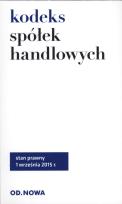 Okładka książki Kodeks spółek handlowych