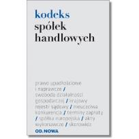 Okładka książki Kodeks spółek handlowych