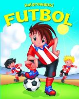 Okładka książki Kolorowanki Futbol. Zeszyt niebieski