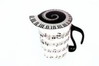 Opakowanie Kubek z pokrywką - pięciolinia