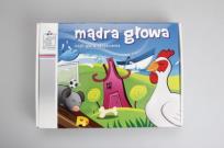 Okładka książki Mądra głowa czyli gra w skojarzenia