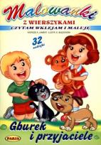 Okładka książki Malowanki z wierszykami - Gburek i przyjac. PASJA