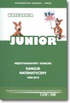 Okładka książki Matematyka z wesołym Kangurem. Poziom JUNIOR