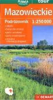 Okładka książki Mazowieckie (podróżownik) mapa turystyczna