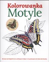 Okładka książki Motyle Kolorowanka