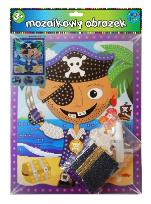 Okładka książki Mozaikowy obrazek Pirat