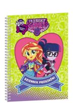 Okładka książki My Little Pony. Equestria girls. Dziennik przyjaźni.