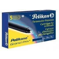 Okładka książki Naboje do piór kulkowych niebieskie