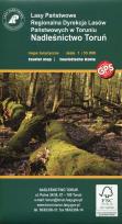 Opakowanie Nadleśnictwo Toruń Rowerem i pieszo mapa turystyczna 1:55 000