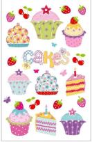 Okładka książki Naklejki A ozdobne Ciasteczka