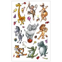 Okładka książki Naklejki A ozdobne Cyrk/Zwierzątka