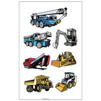 Opakowanie Naklejki A ozdobne Koparki/Dźwigi