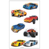 Opakowanie Naklejki A ozdobne Samochodziki