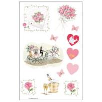 Okładka książki Naklejki A ozdobne Ślub