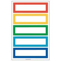 Opakowanie Naklejki A ramki kolorowe