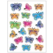 Opakowanie Naklejki B ozdobne 3D Motylki