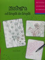 Okładka książki Natura od kropki do kropki. Antystresowe kolorowanki dla dorosłych