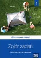 Okładka książki N.Matematyka na czasie klasa 1 gimnazjum zbiór zadań-Nowa Er