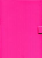 Opakowanie Notes A4 na rzep różowy