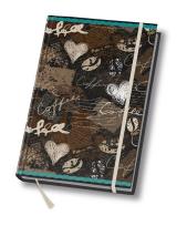 Opakowanie Notes A5 Art book 80 kartek w linie Coffee