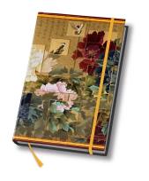 Opakowanie Notes A5 Art book 80 kartek w linie Kwiaty