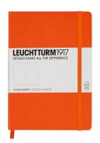 Opakowanie Notes Medium w kropki pomarańczowy