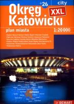 Okładka książki Okręg Katowicki atlas XXL